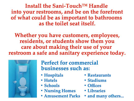 Sani-Touch is perfect for any commercial business!