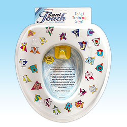 Toilet Training Seat - ABC (White)