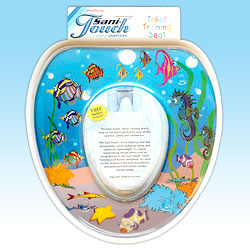 Toilet Training Seat - Fishes